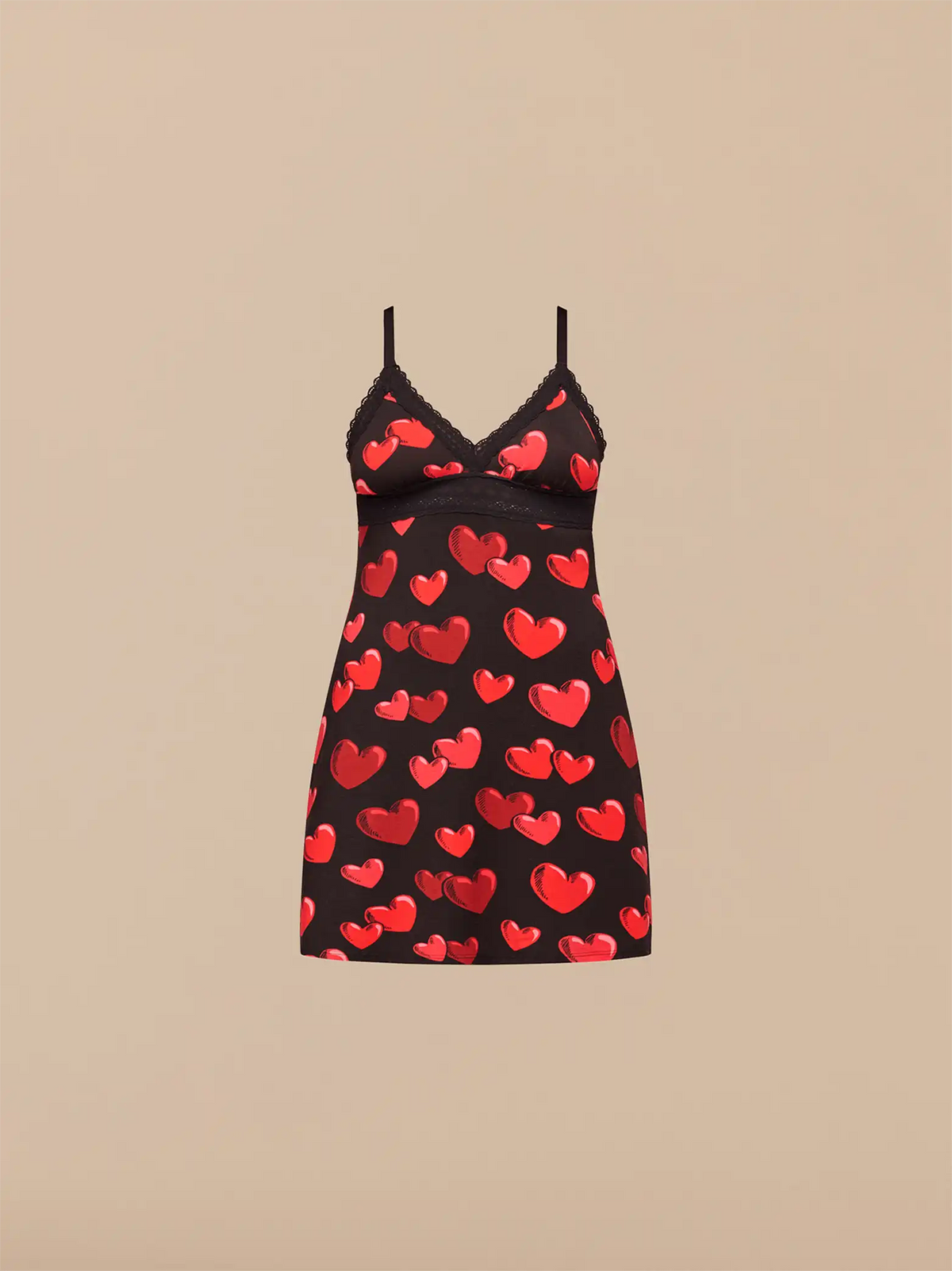 UltraModal™ Lace Chemise | Floating Hearts