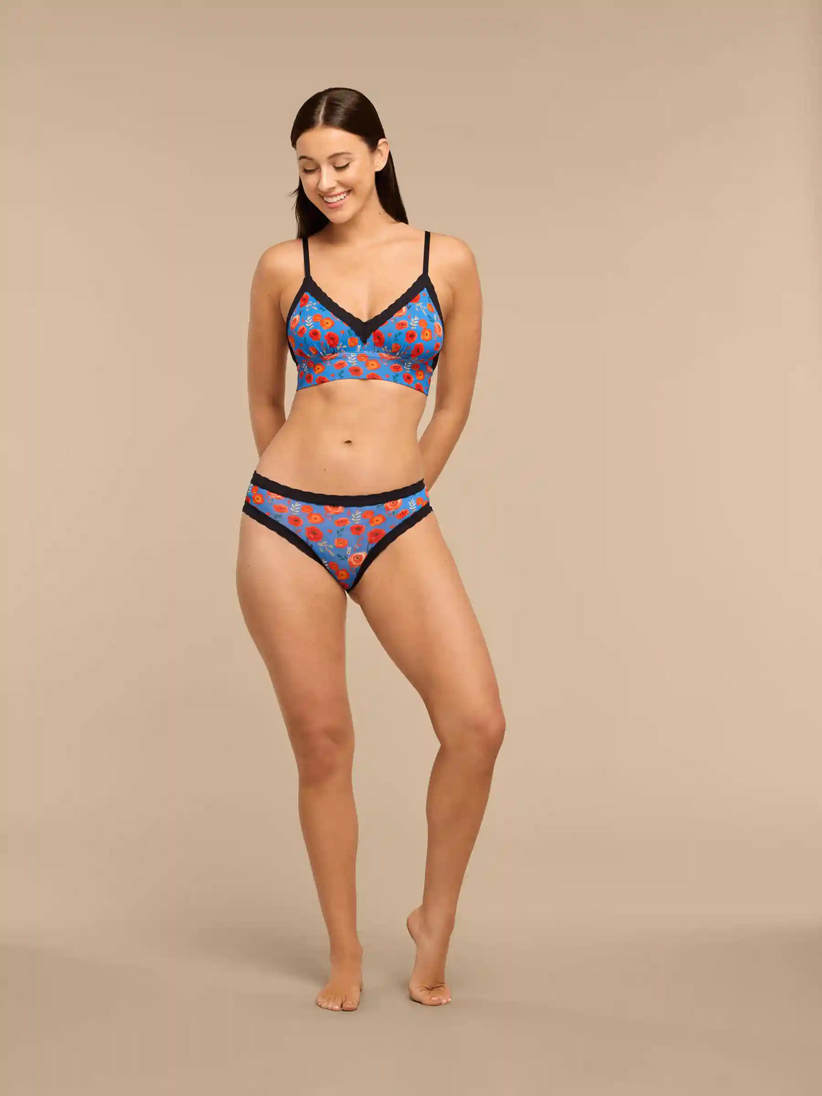 UltraModal™ Lace Tanga | Painted Petals