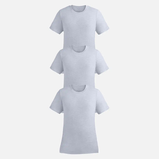 UltraModal™ Lightweight Crew Undershirt 3-Pack | Heather Grey