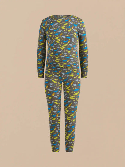 UltraModal™ Long Sleeve PJ Set - Kid's | Jurassic Nap