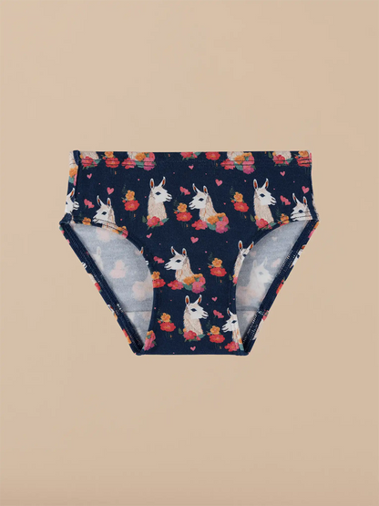 UltraModal™ Kids FeelFree Girls Bikini Brief 6-Pack | Flower Friends Pack