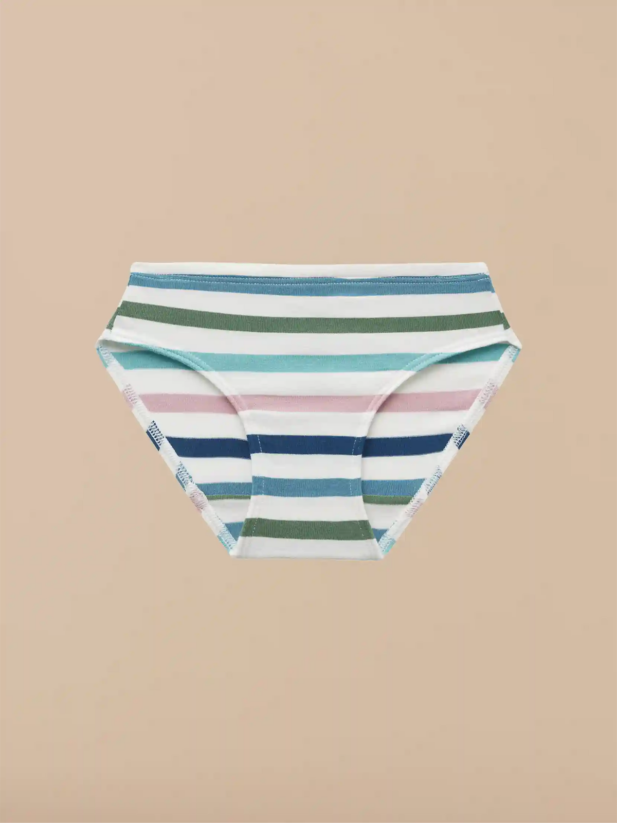 UltraModal™ Kids FeelFree Girls Bikini Brief 6-Pack | Sparkle Stripe Pack