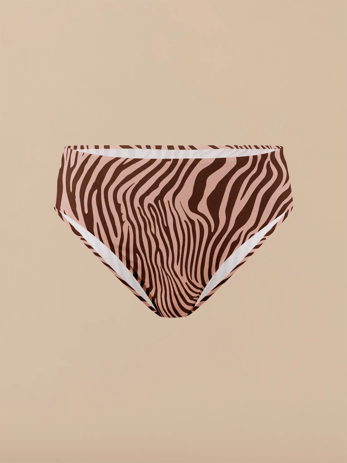 Seamless Tanga | Blush Zebra