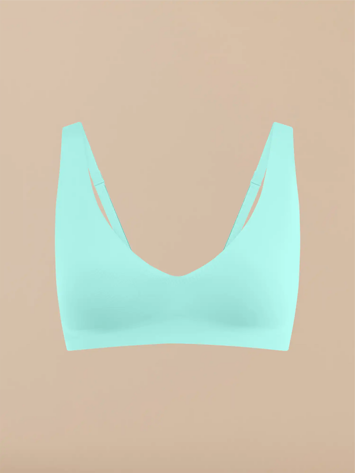 Seamless Plunge Bralette | Caribbean