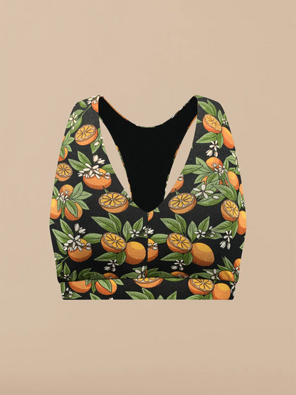 UltraModal™ FeelFree Curvy Racerback Bralette | Tangerine Dreams