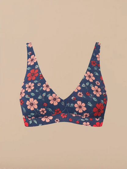 UltraModal™ FeelFree Plunge Bralette with Cups | Sweet Bloom