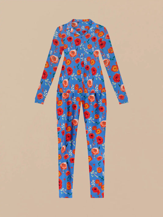 UltraModal™ Long Sleeve PJ Set - Women's | Painted Petals