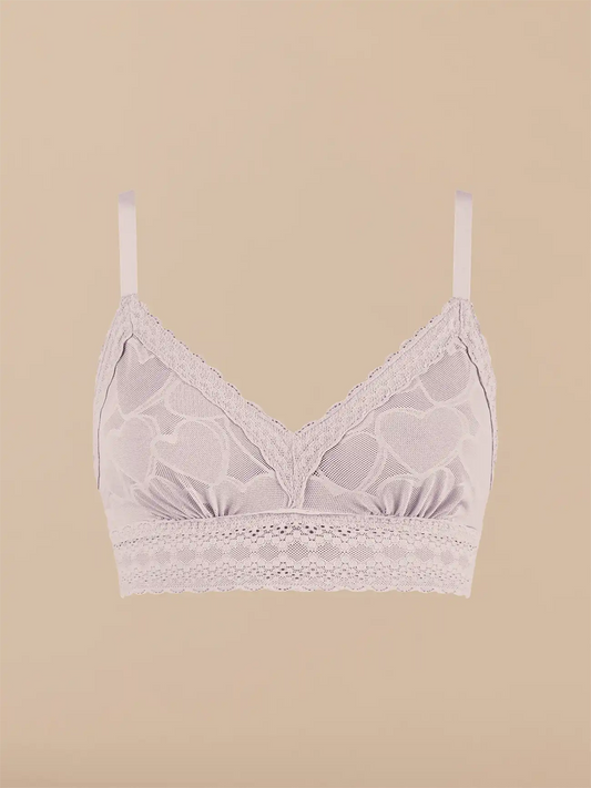 All Over Lace Longline Bralette | Iris Hearts