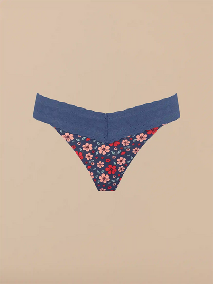UltraModal™ Lace V-Front Thong | Sweet Bloom