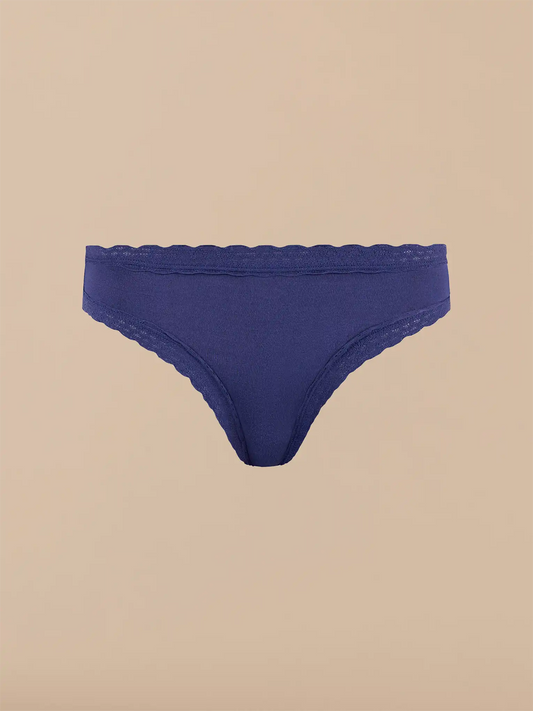 UltraModal™ Lace Tanga | Navy