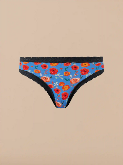 UltraModal™ Lace Tanga | Painted Petals