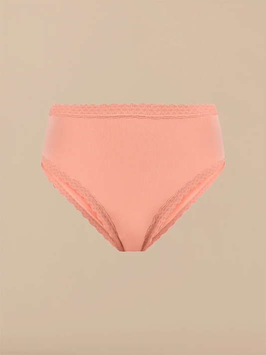 UltraModal™ Lace High-Waisted Cheeky Bikini | Lobster Bisque