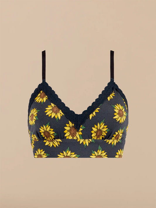 UltraModal™ Lace Plunge Bralette | Here Comes The Sunflowers