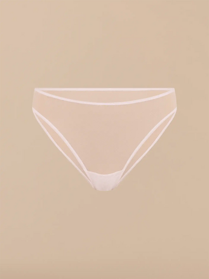 Women's Mesh High Leg Bikini | Peony
