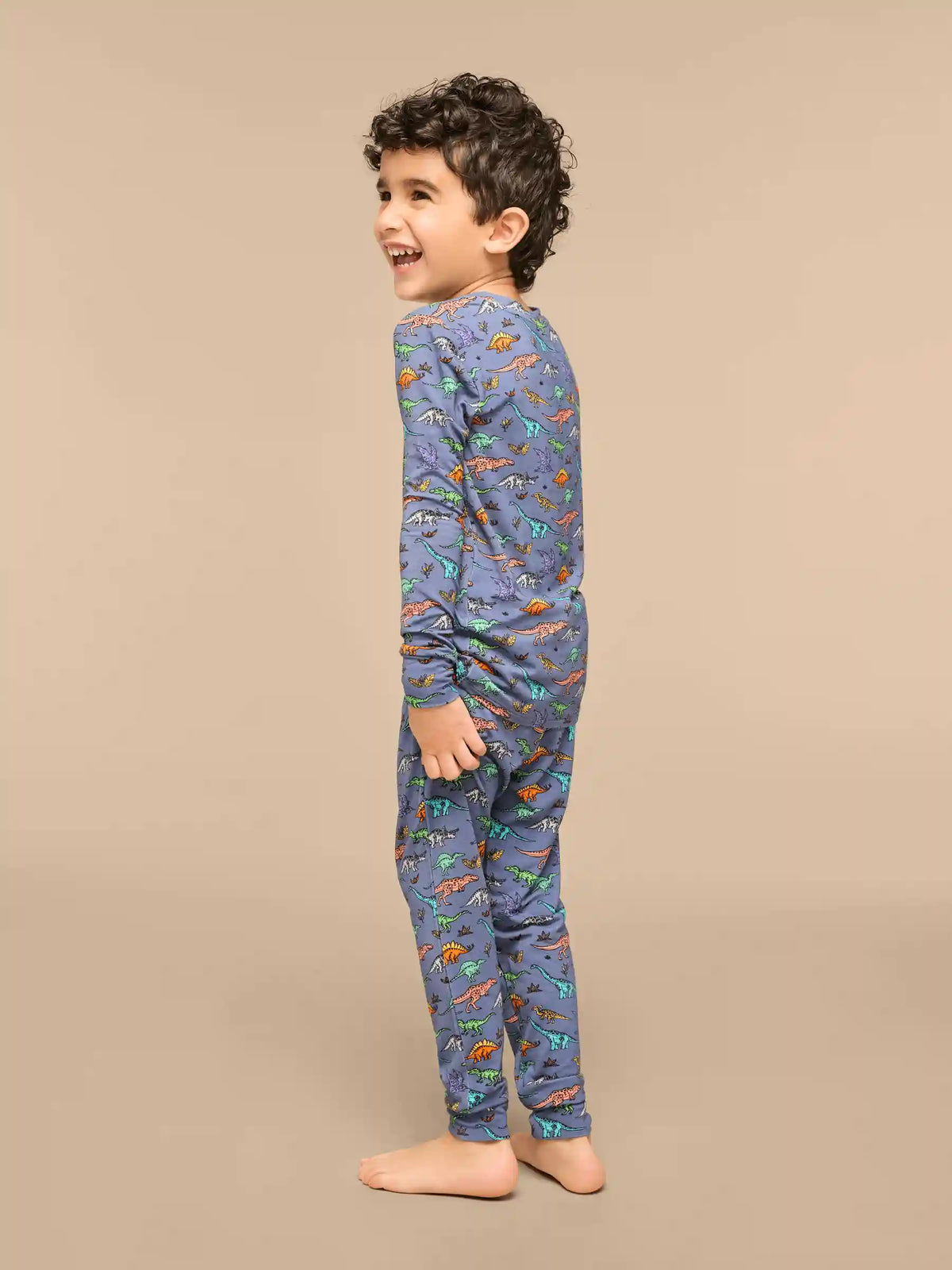 UltraModal™ Long Sleeve PJ Set - Kid's | Dinomite