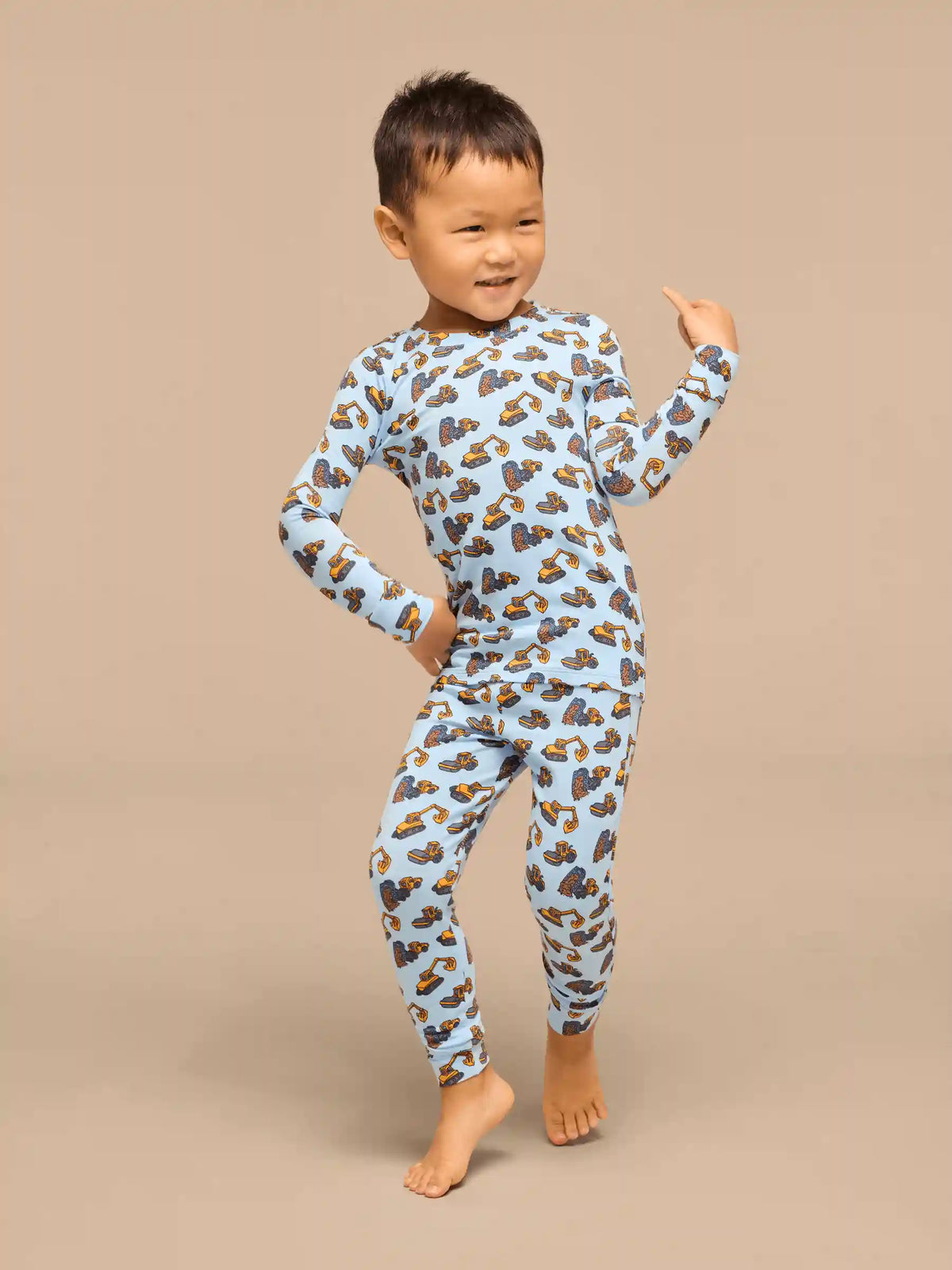 UltraModal™ Long Sleeve PJ Set - Kid's | Beep Beep