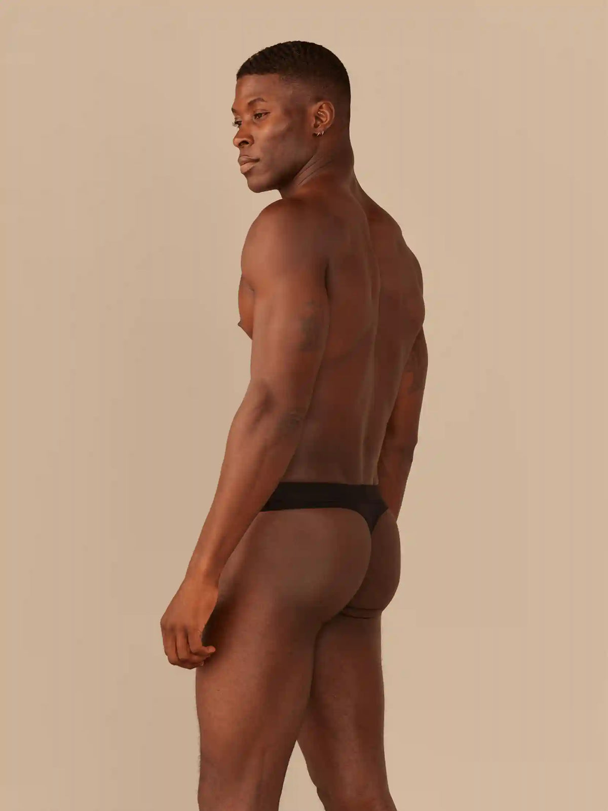 UltraModal™ Core Pouch Front Thong | Walnut Shell