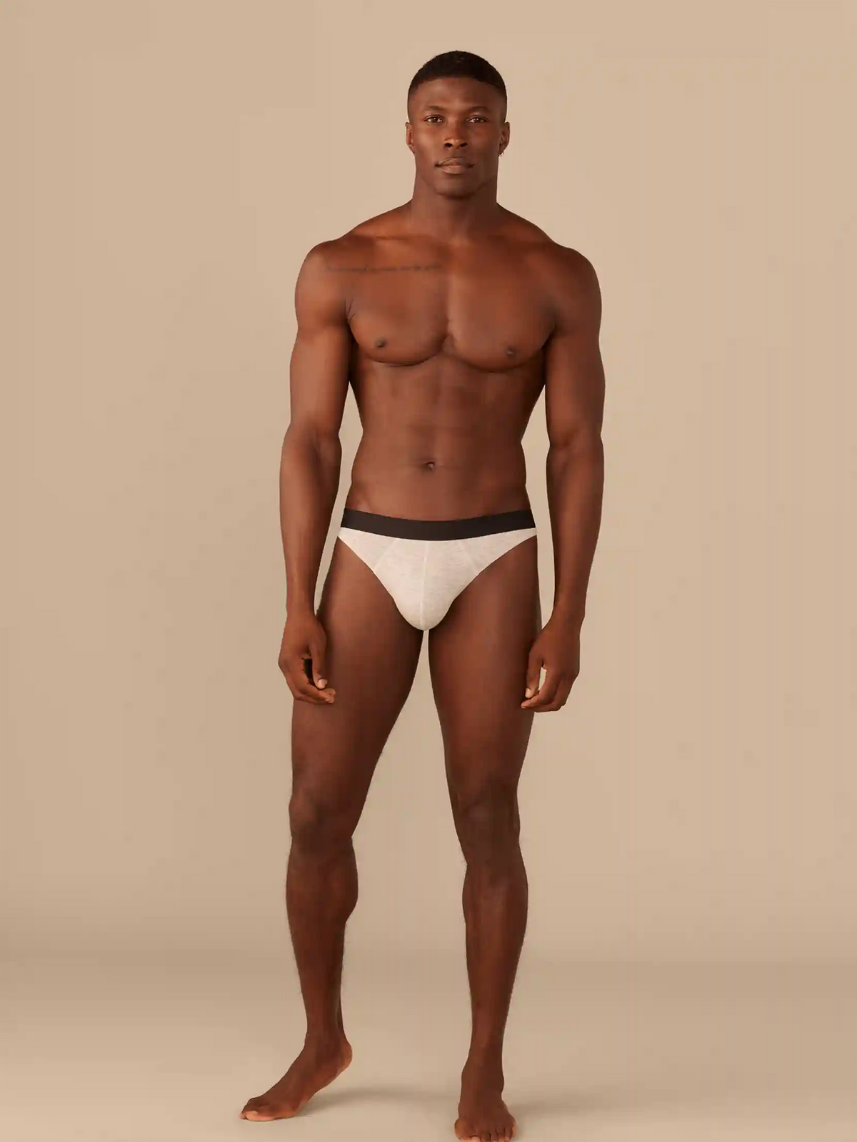 UltraModal™ Core Pouch Front Thong | Heather Grey