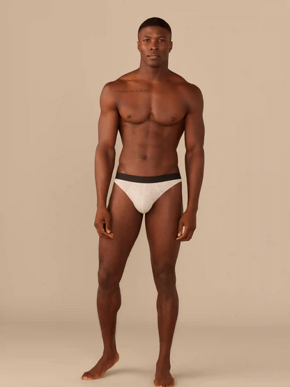 UltraModal™ Core Pouch Front Thong | Heather Grey