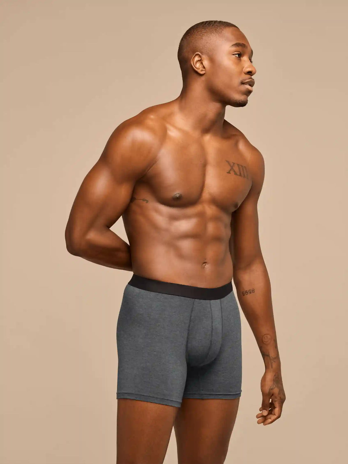 UltraModal™ Core Boxer Brief | Heather Charcoal