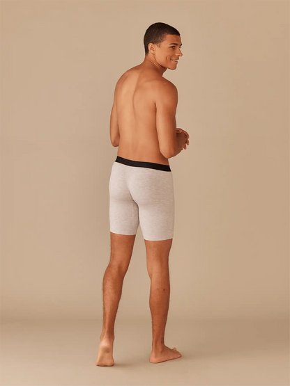 UltraModal™ Core Long Boxer Brief w/ Fly | Heather Grey
