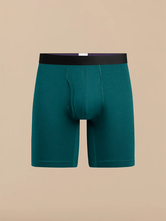 UltraModal™ Core Long Boxer Brief w/ Fly | Blue Spruce