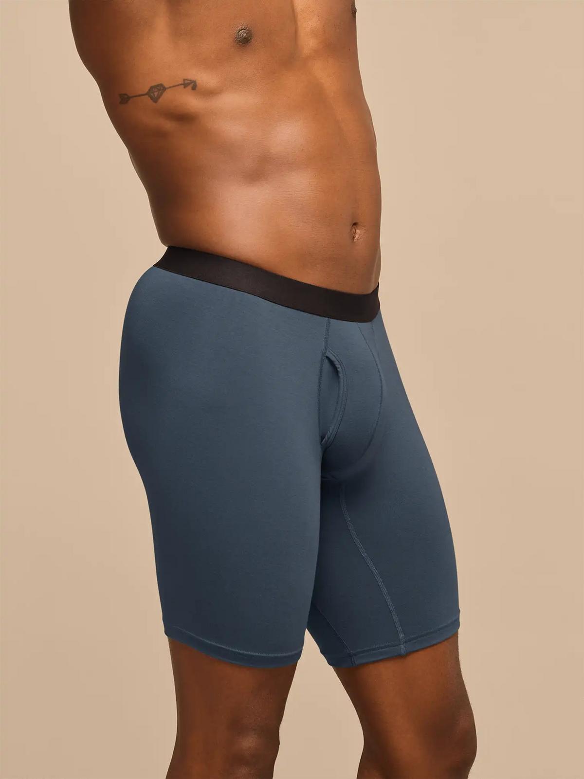 UltraModal™ Core Long Boxer Brief w/ Fly | Poolside Tiger