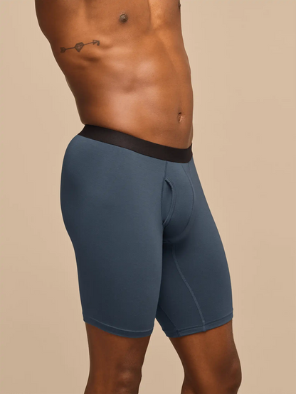 UltraModal™ Core Long Boxer Brief w/ Fly | Blue Spruce