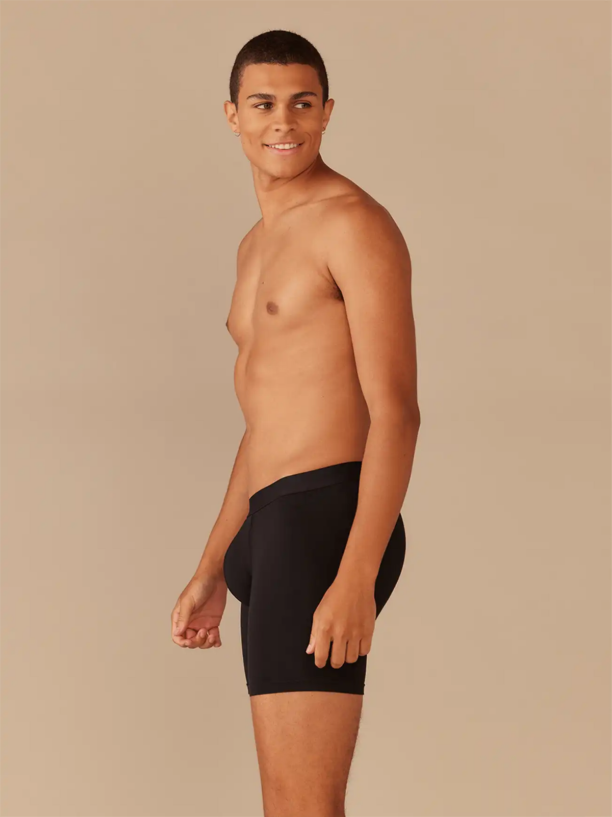 UltraModal™ Core Ball Caddy™ Boxer Brief w/ Fly | Black