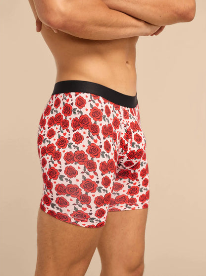 UltraModal™ Core Ball Caddy™ Boxer Brief w/ Fly | Rosy Cheeks