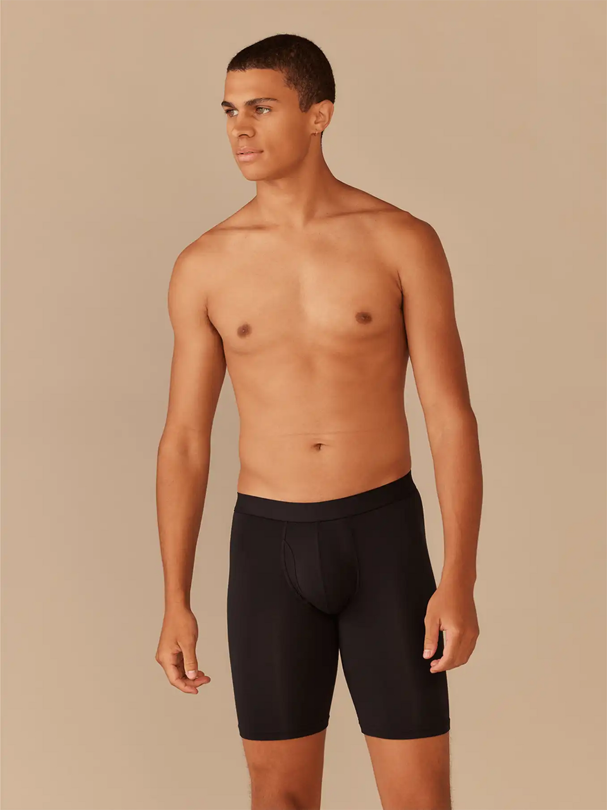 UltraModal™ Core Ball Caddy™ Long Boxer Brief w/ Fly | Cabernet