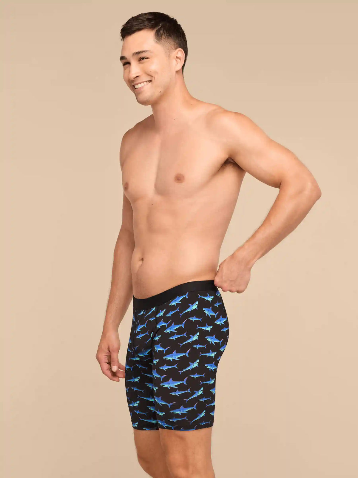 UltraModal™ Core Ball Caddy™ Long Boxer Brief w/ Fly | Nice to Eat You