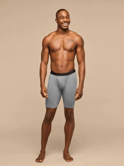 UltraModal™ Core Ball Caddy™ Long Boxer Brief w/ Fly | Rosy Cheeks