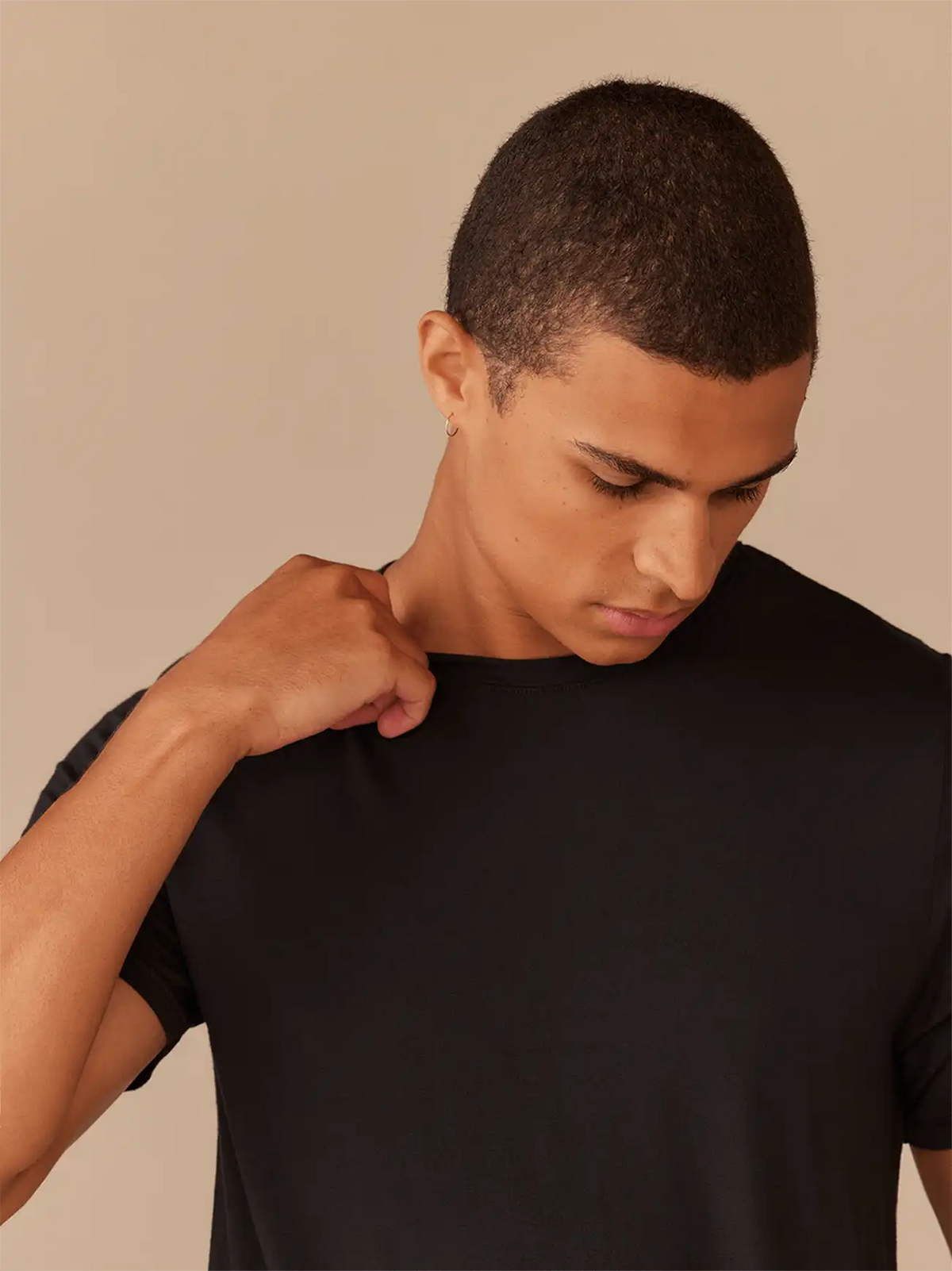 UltraModal™ Lightweight Crew Undershirt 3-Pack | Black
