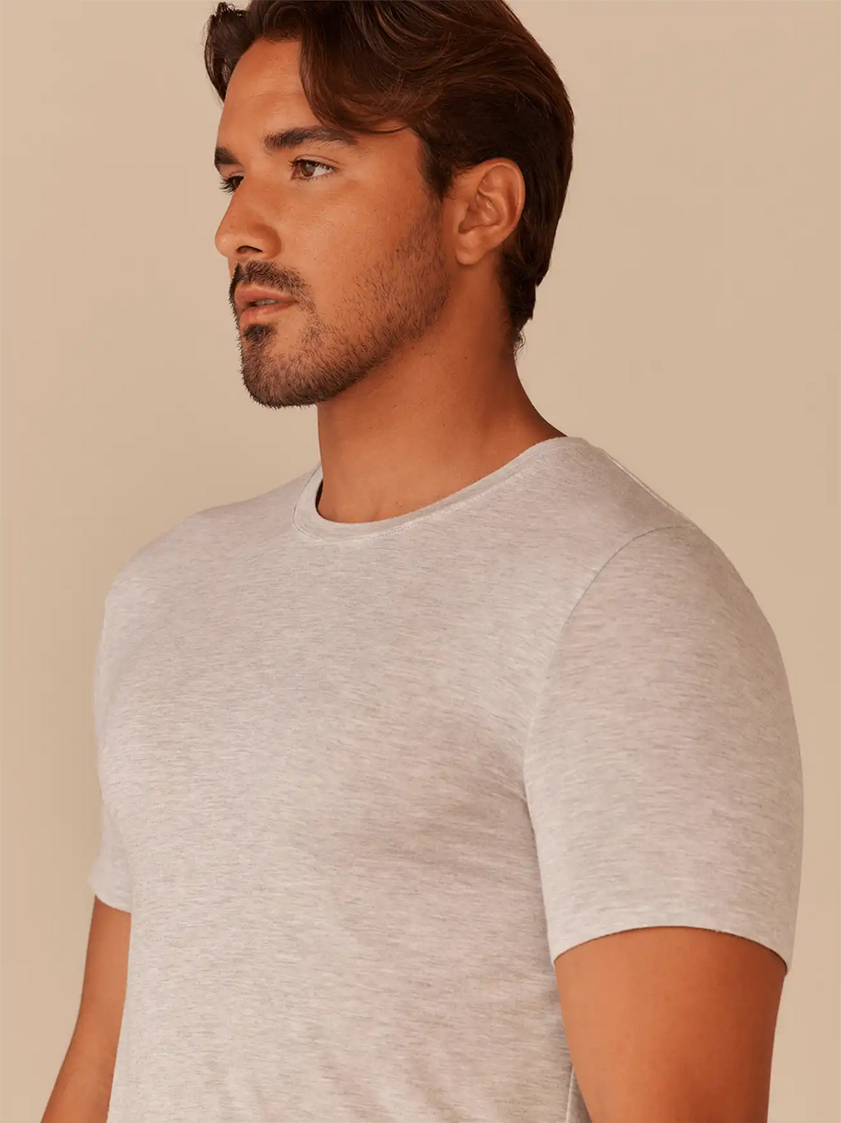 UltraModal™ Lightweight Crew Undershirt | Heather Grey
