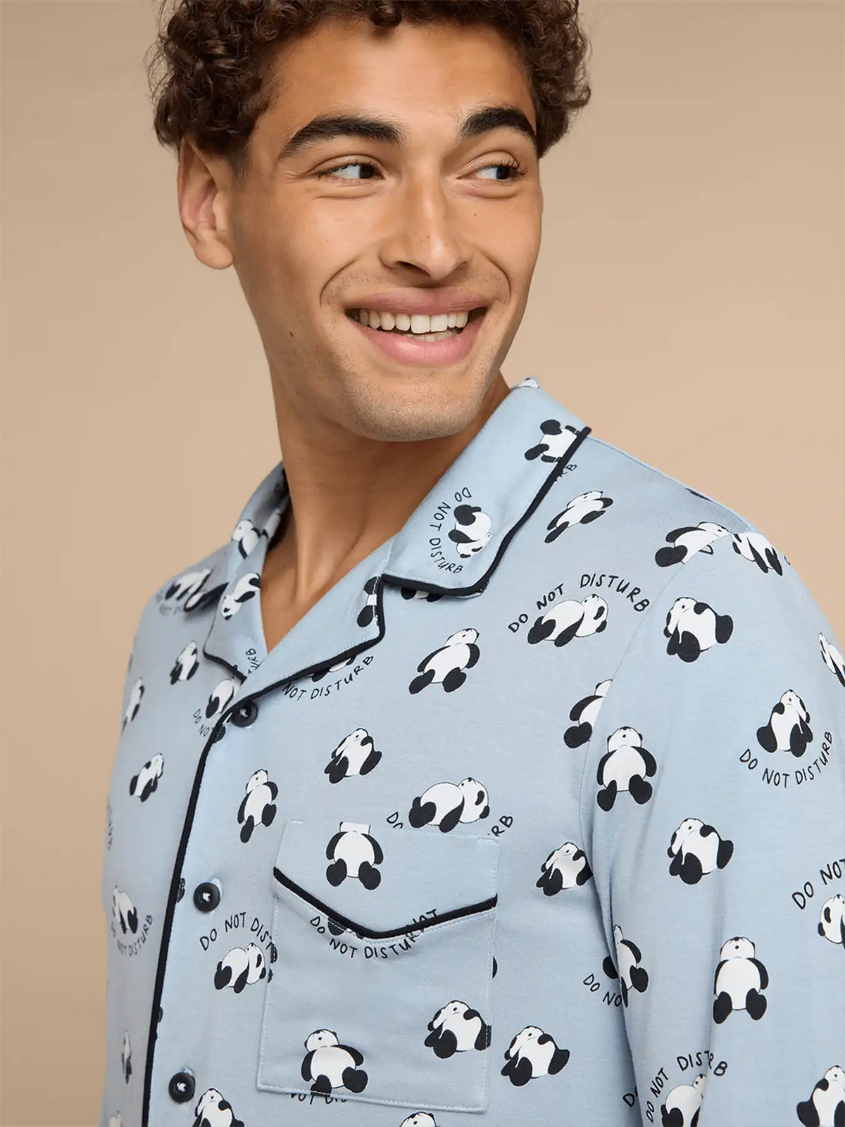 UltraModal™ Long Sleeve PJ Set - Men's | Do Not Disturb