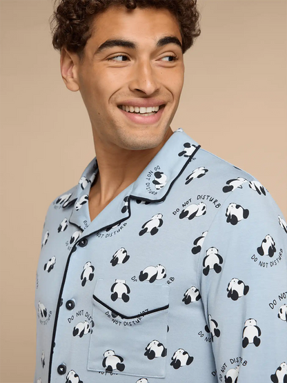 UltraModal™ Long Sleeve PJ Set - Men's | Do Not Disturb