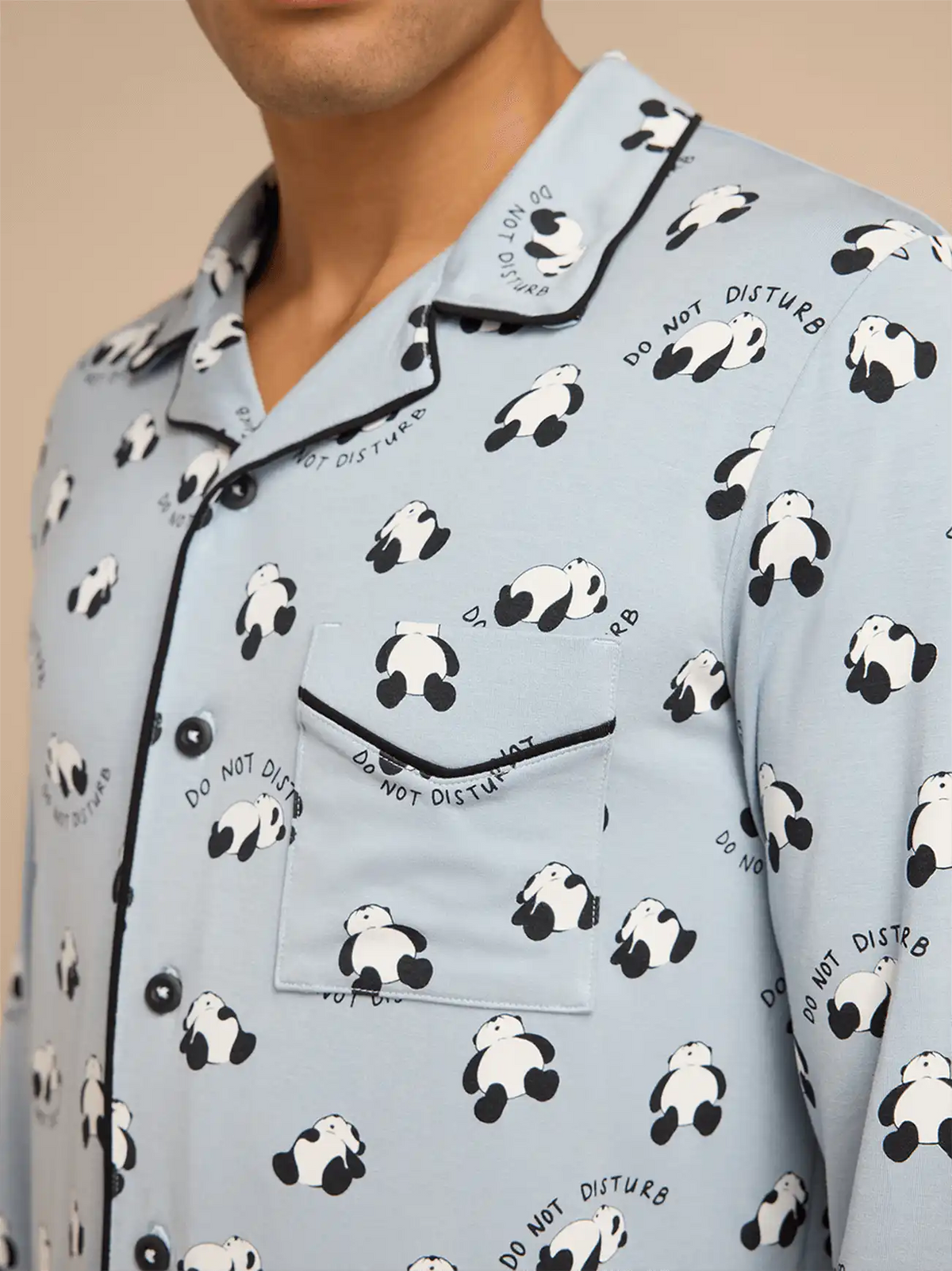 UltraModal™ Long Sleeve PJ Set - Men's | Do Not Disturb