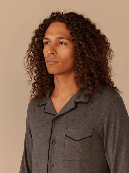 UltraModal™ Long Sleeve PJ Set - Men's | Heather Charcoal