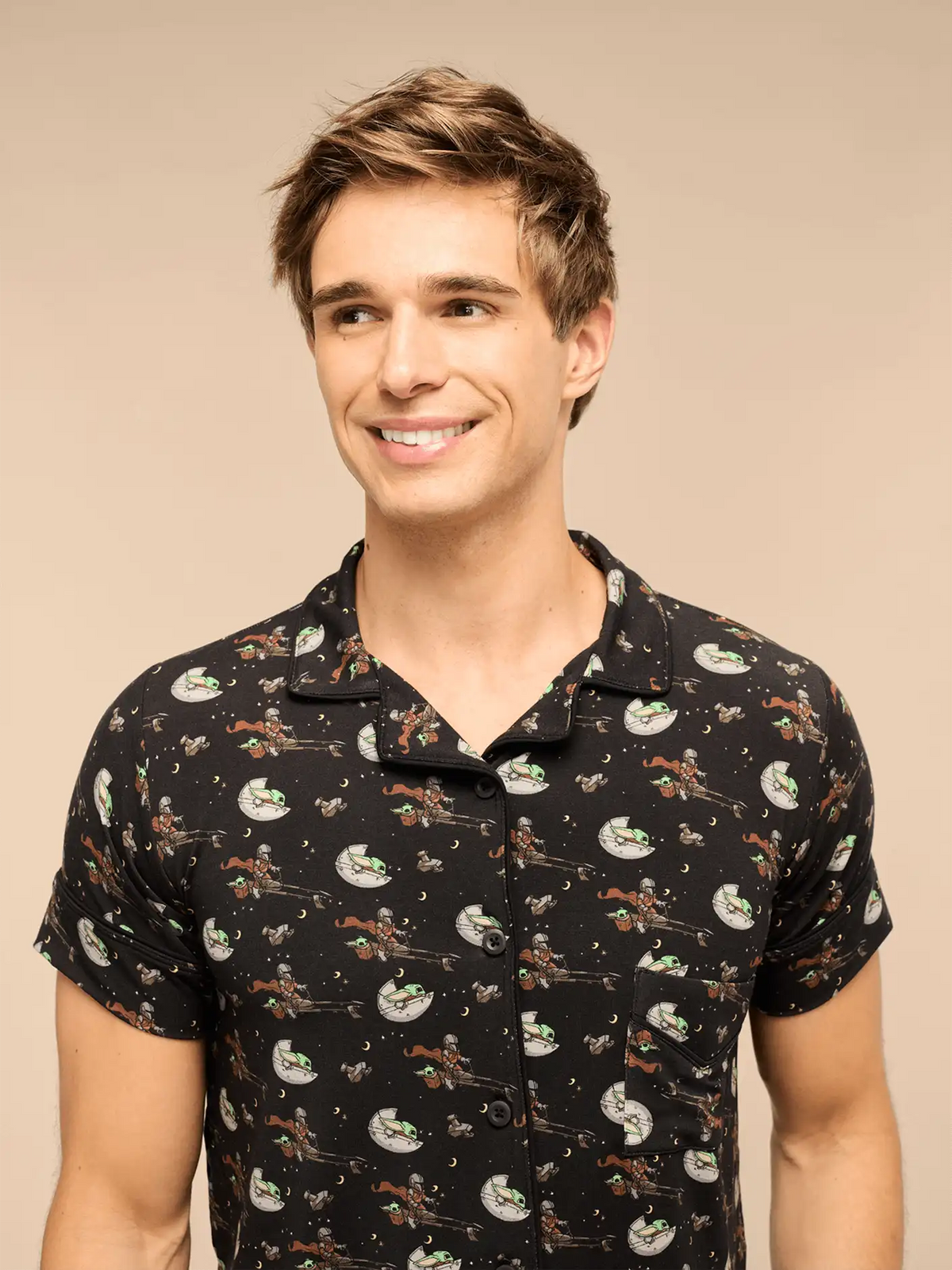 UltraModal™ Short Sleeve PJ Set - Men's | Wherever I Go He Goes