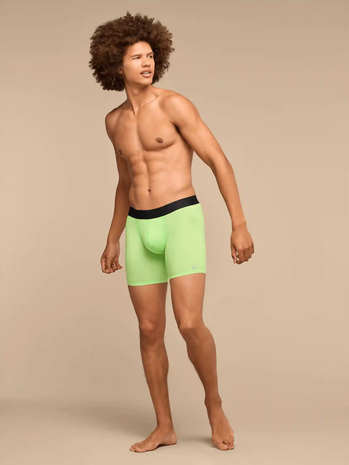 Breathe Ball Caddy™ Boxer Brief w/ Fly | Electric Lime