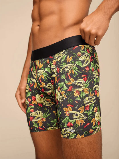 Breathe Boxer Brief w/ Fly | Jurassic Garden