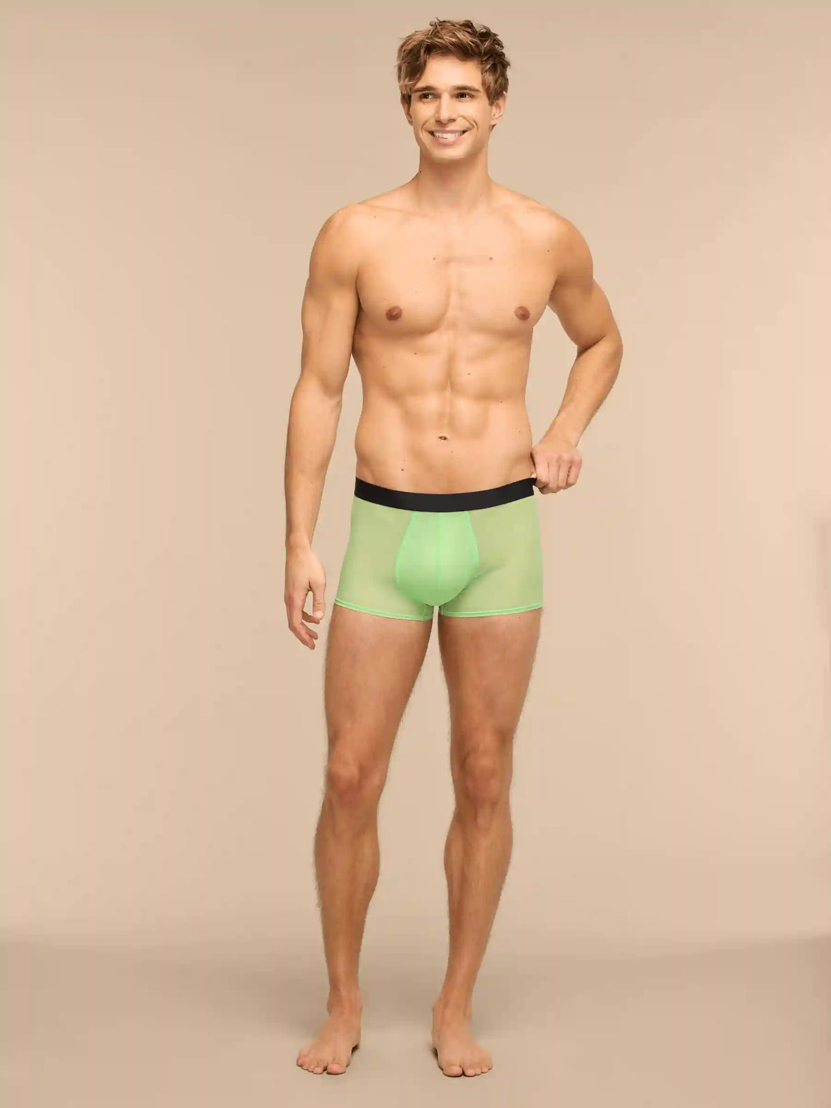 Men's Mesh Trunk | Summer Green