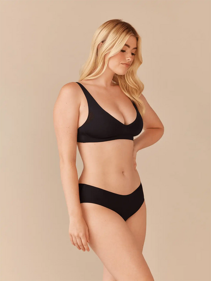 Seamless Tanga | Black