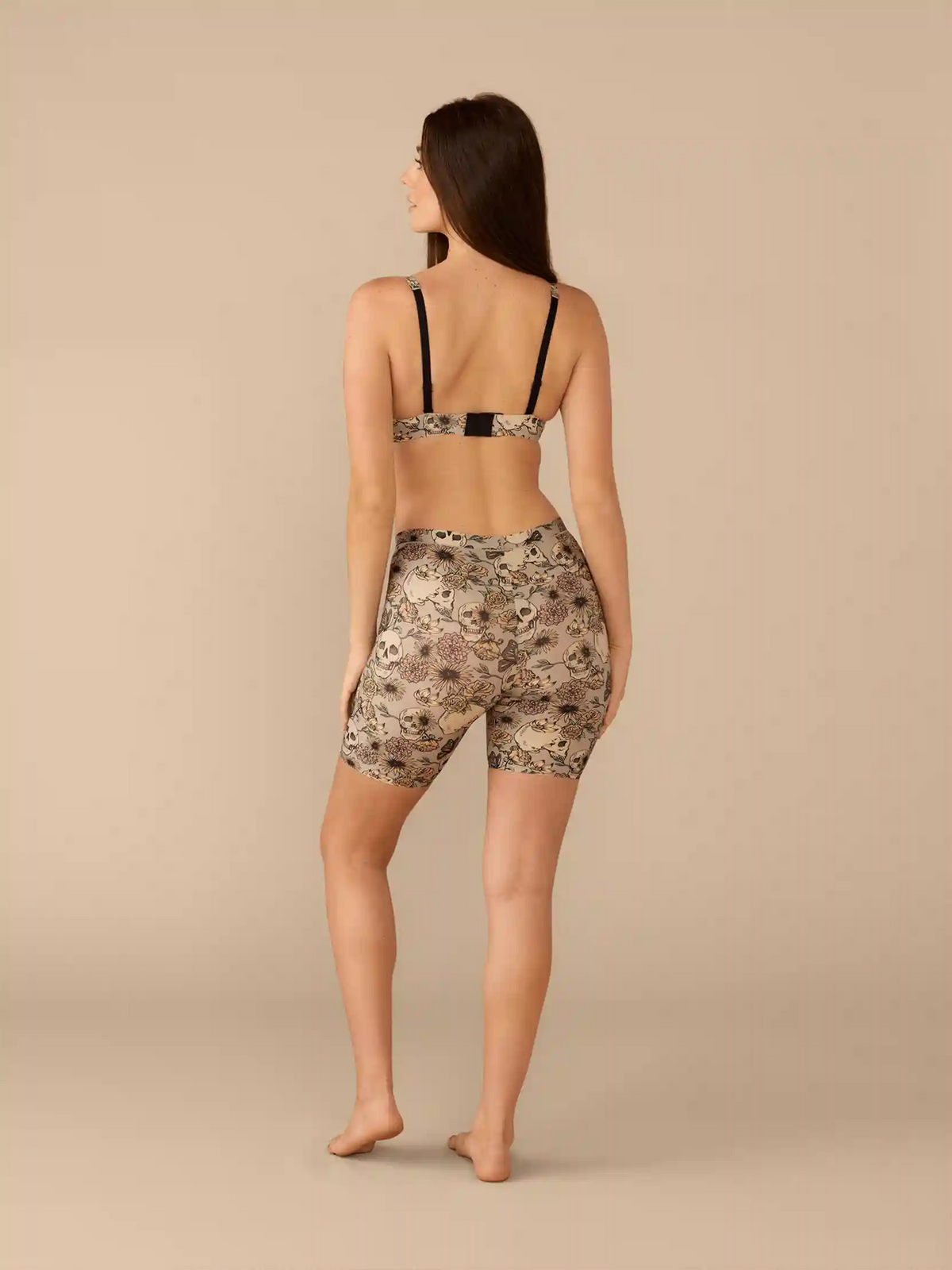Seamless Long Boyshort | Dead Flowers 2.0