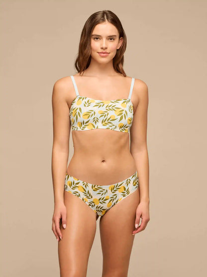 Seamless Bandeau Bralette | Summer Oranges