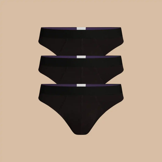 UltraModal™ Core Pouch Front Thong 3-Pack | Black