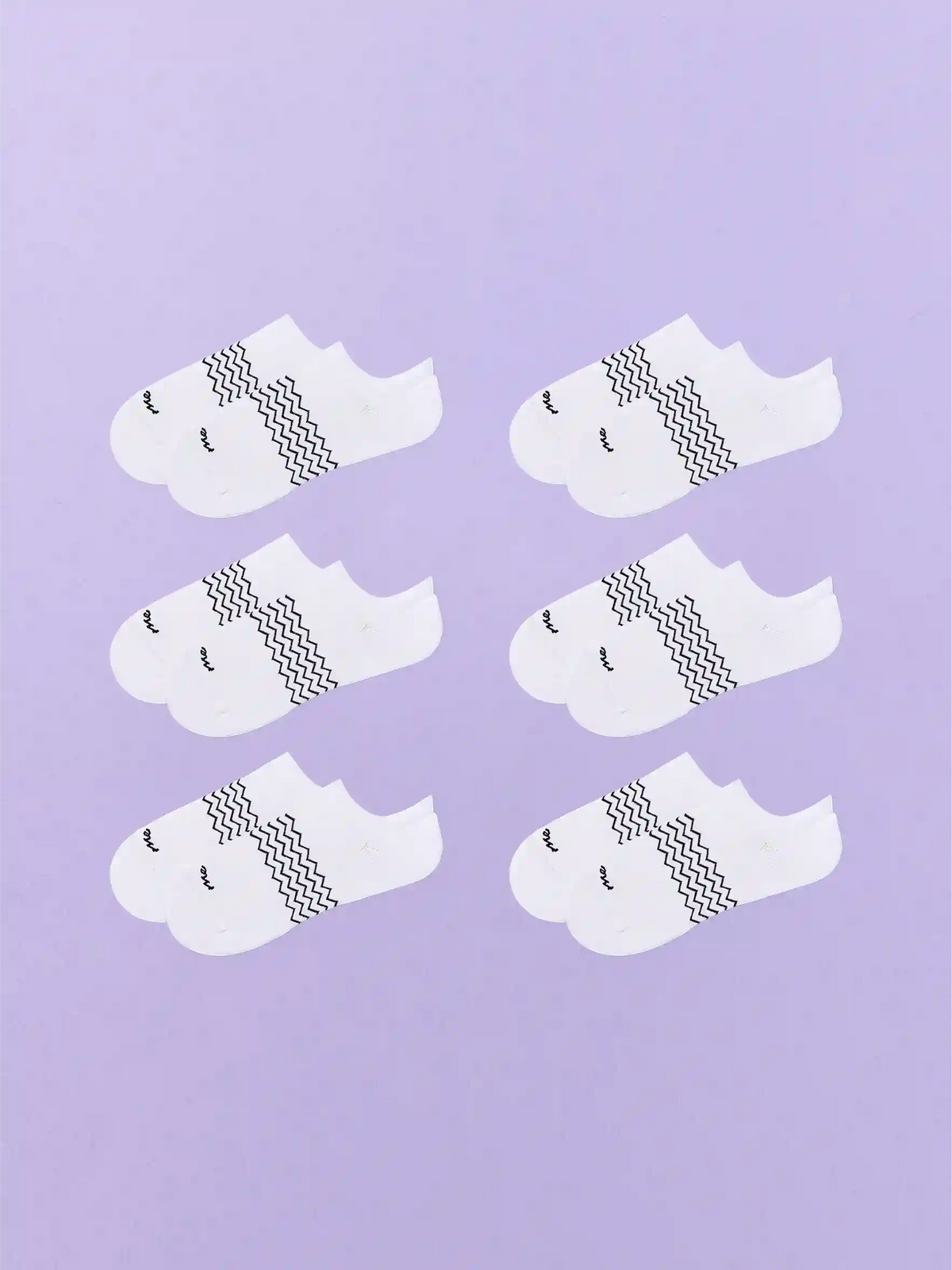 Essential Ankle Sock 6-Pack | White Pack