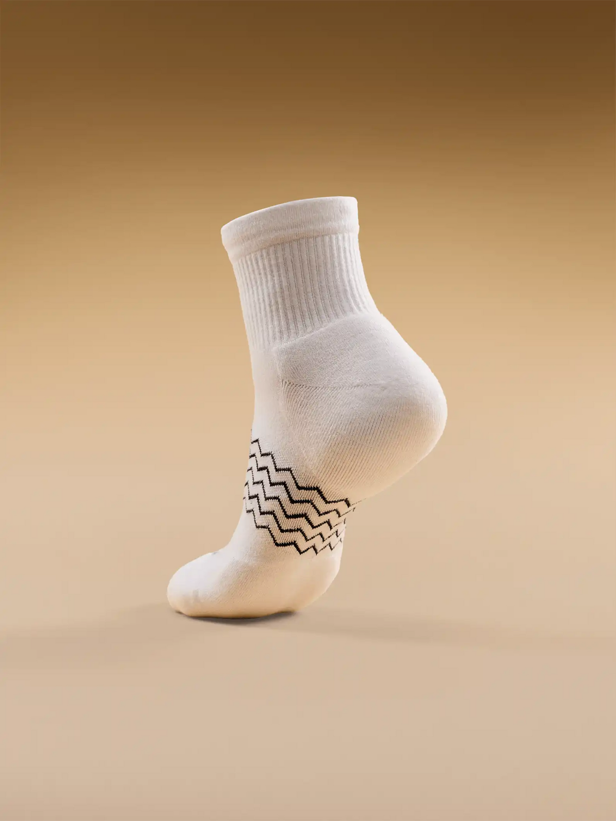 Essential Quarter Sock | Black