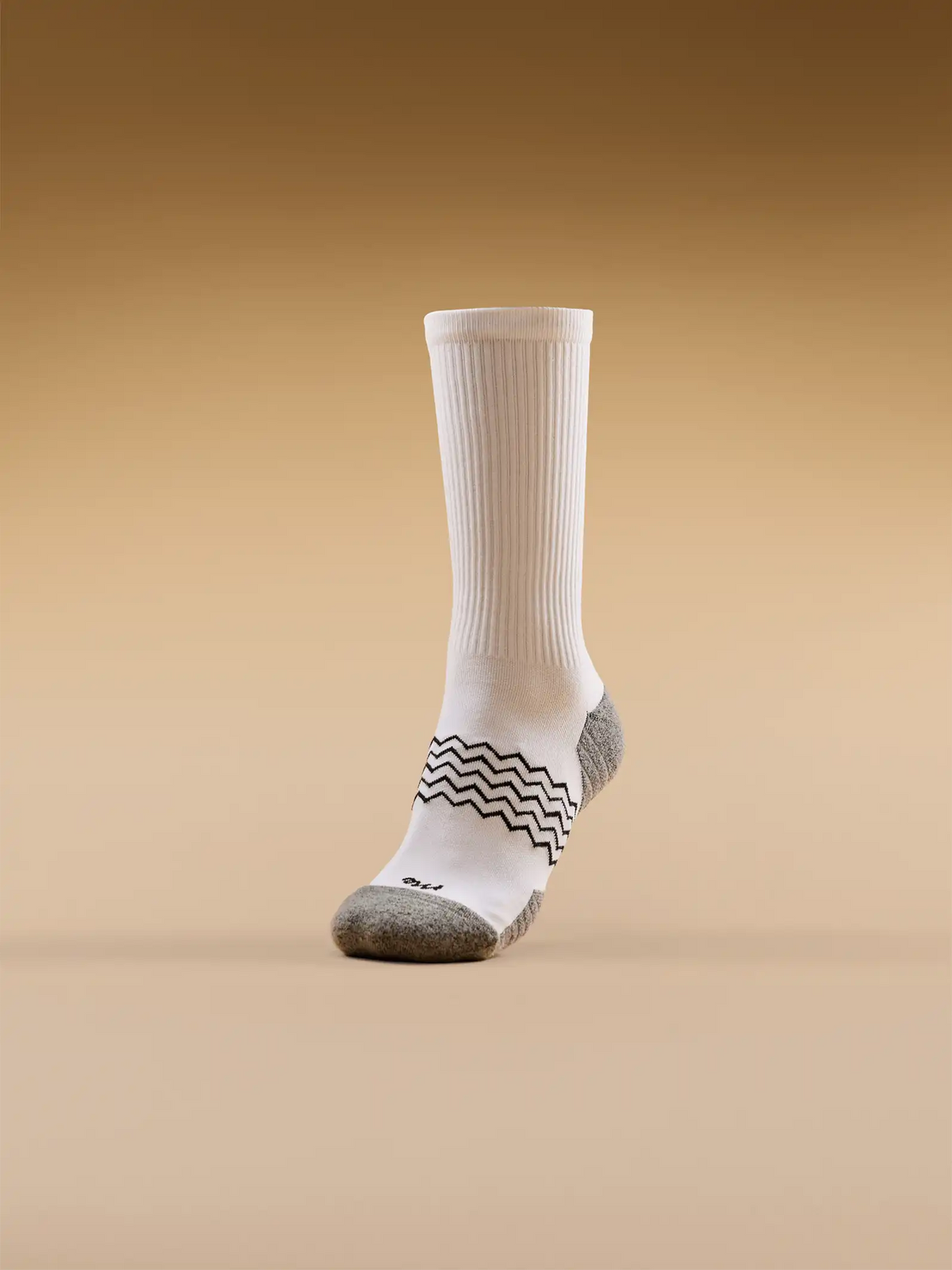 Active Crew Sock | Electric Yellow/Grey